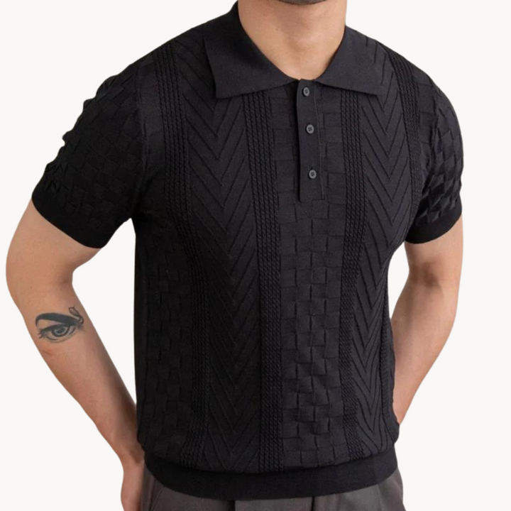 Stanley - Jacquard Poloshirt