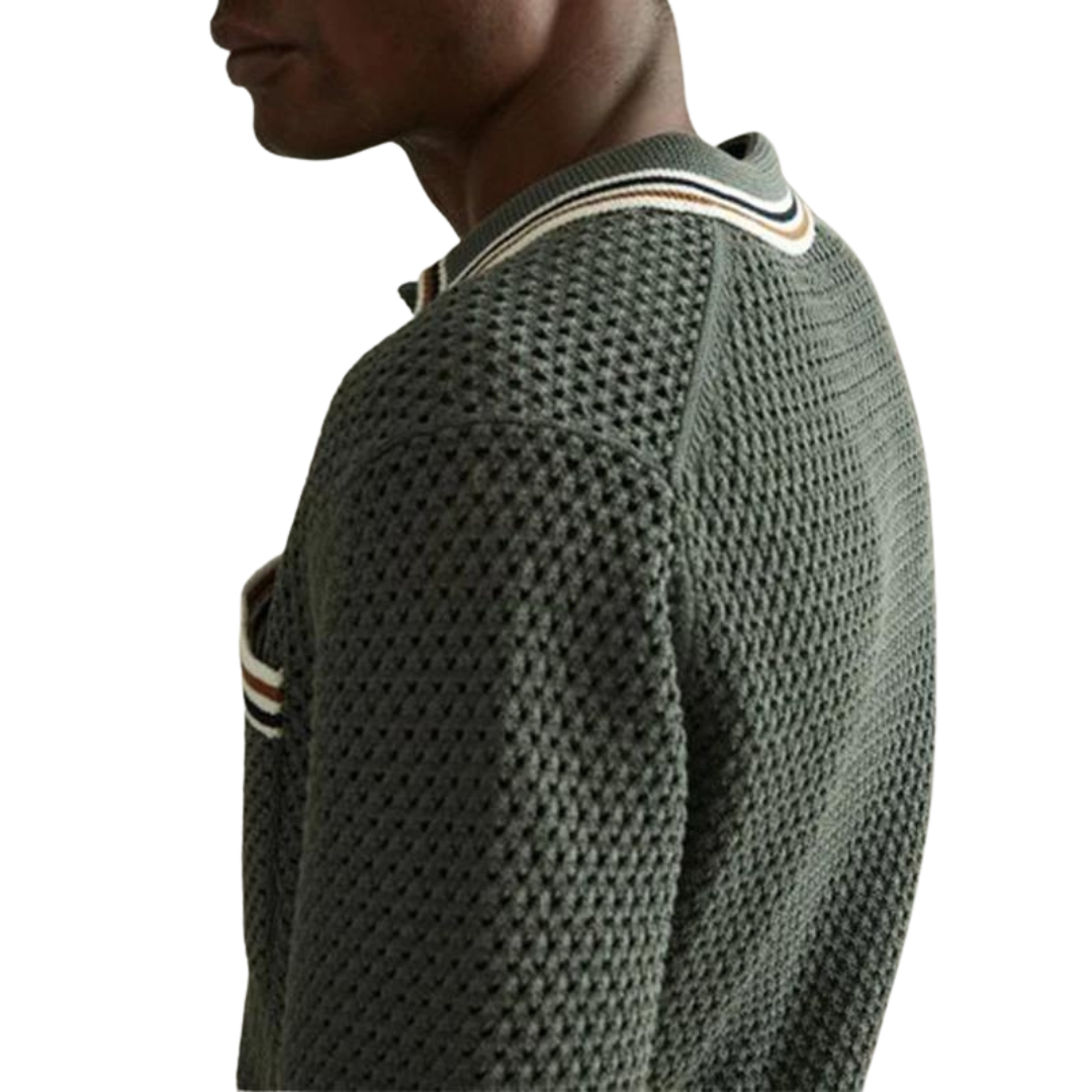 Sidney - Premium Gestricktes Hemd