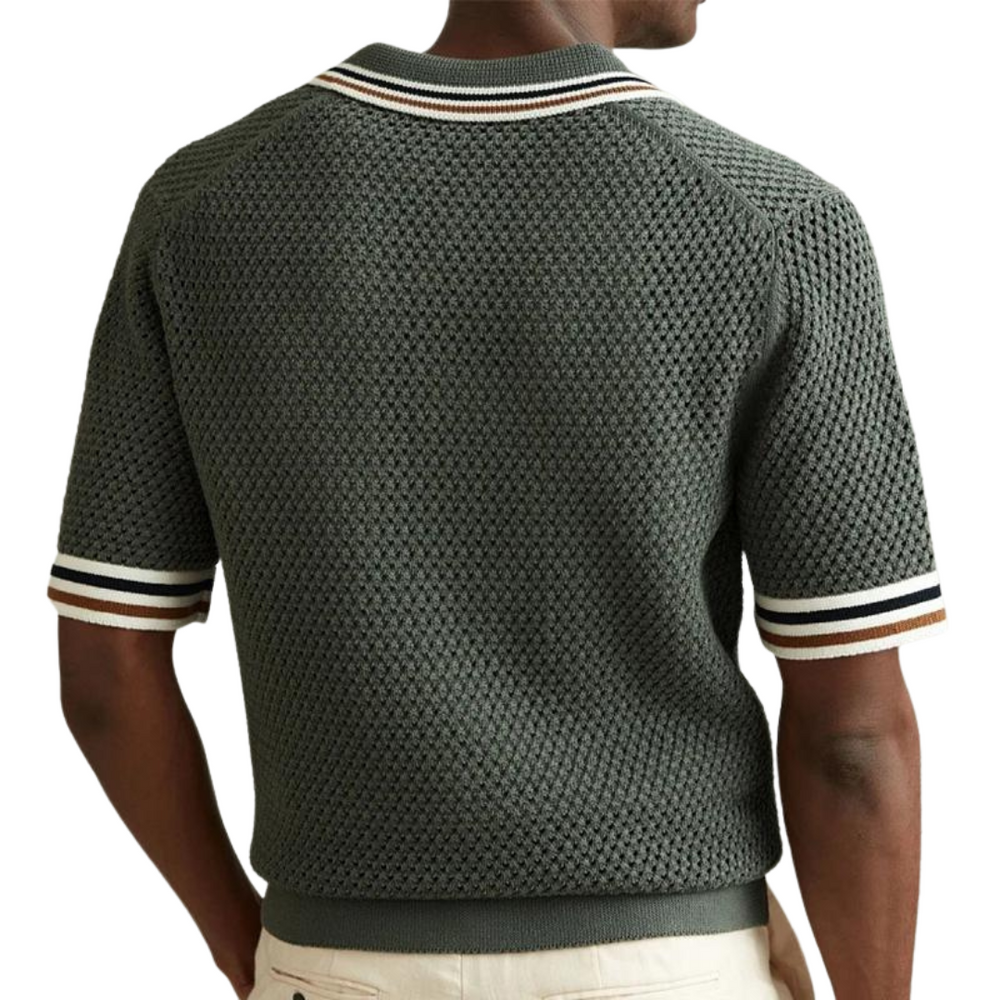 Sidney - Premium Gestricktes Hemd