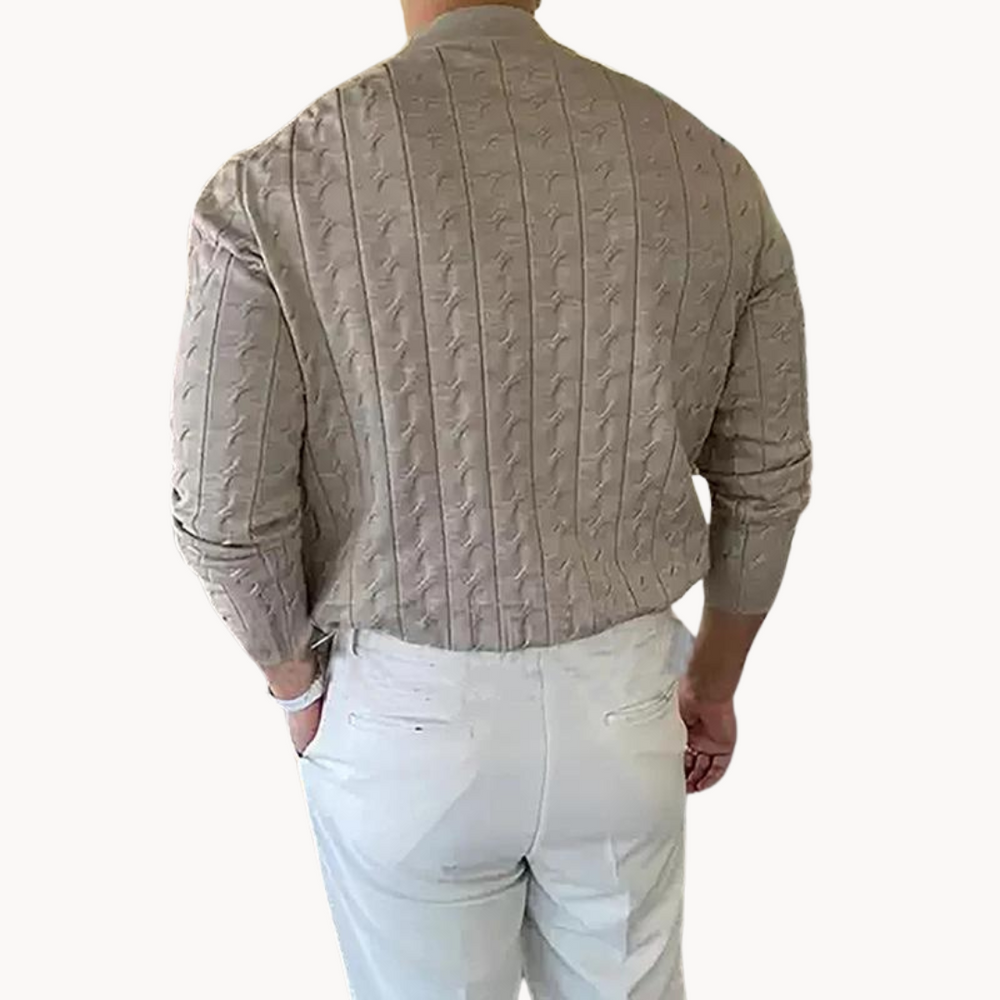 Camden - Kabel Strickjacke