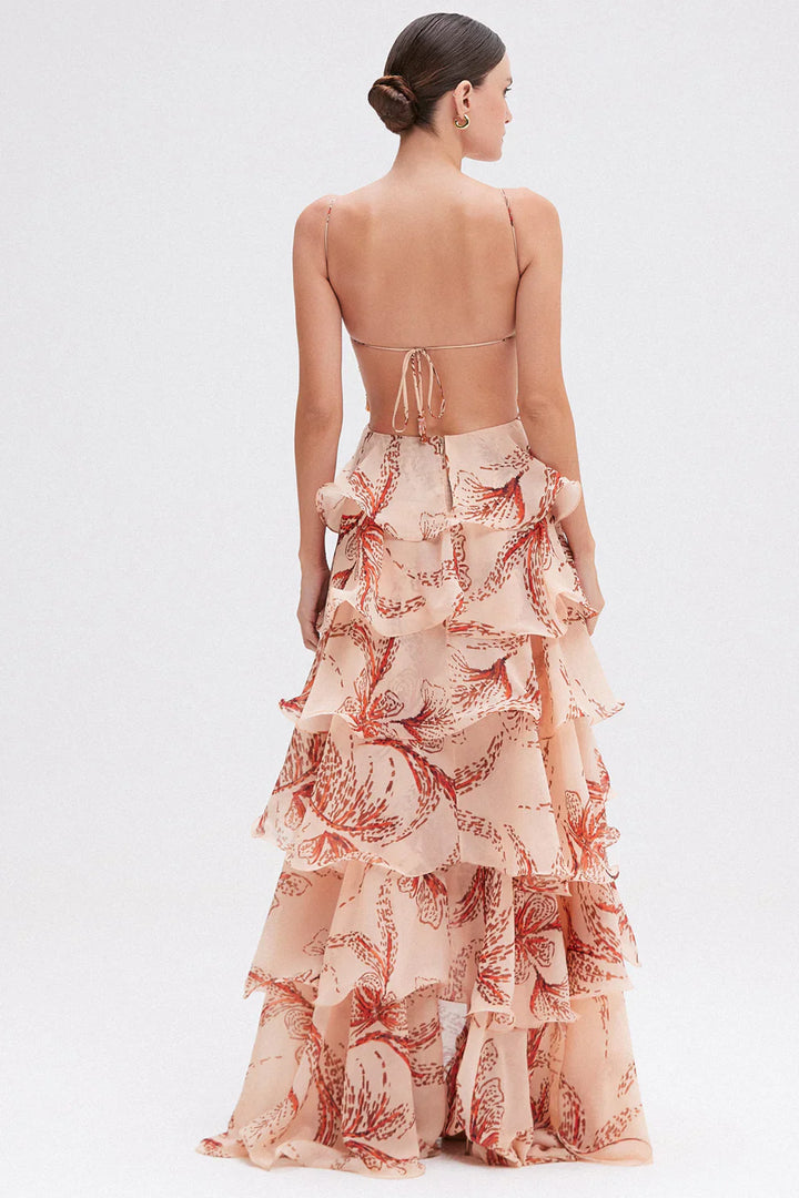 Nahia | Kleid mit Rüschen