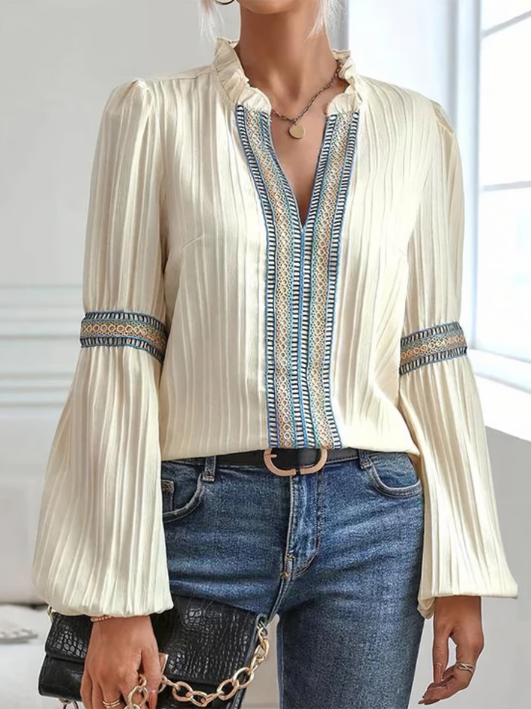 Cora - Lace blouse