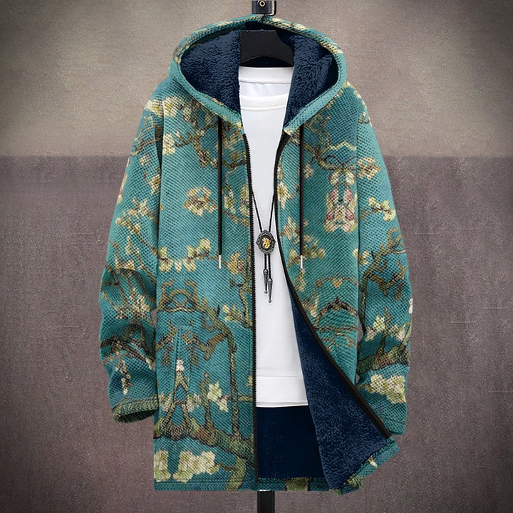 Celine - Luxuriöser, künstlerisch inspirierter Cardigan