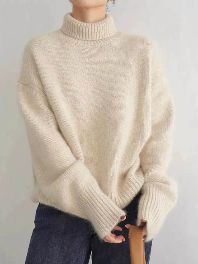Marie - Rollkragenpullover aus Kaschmir