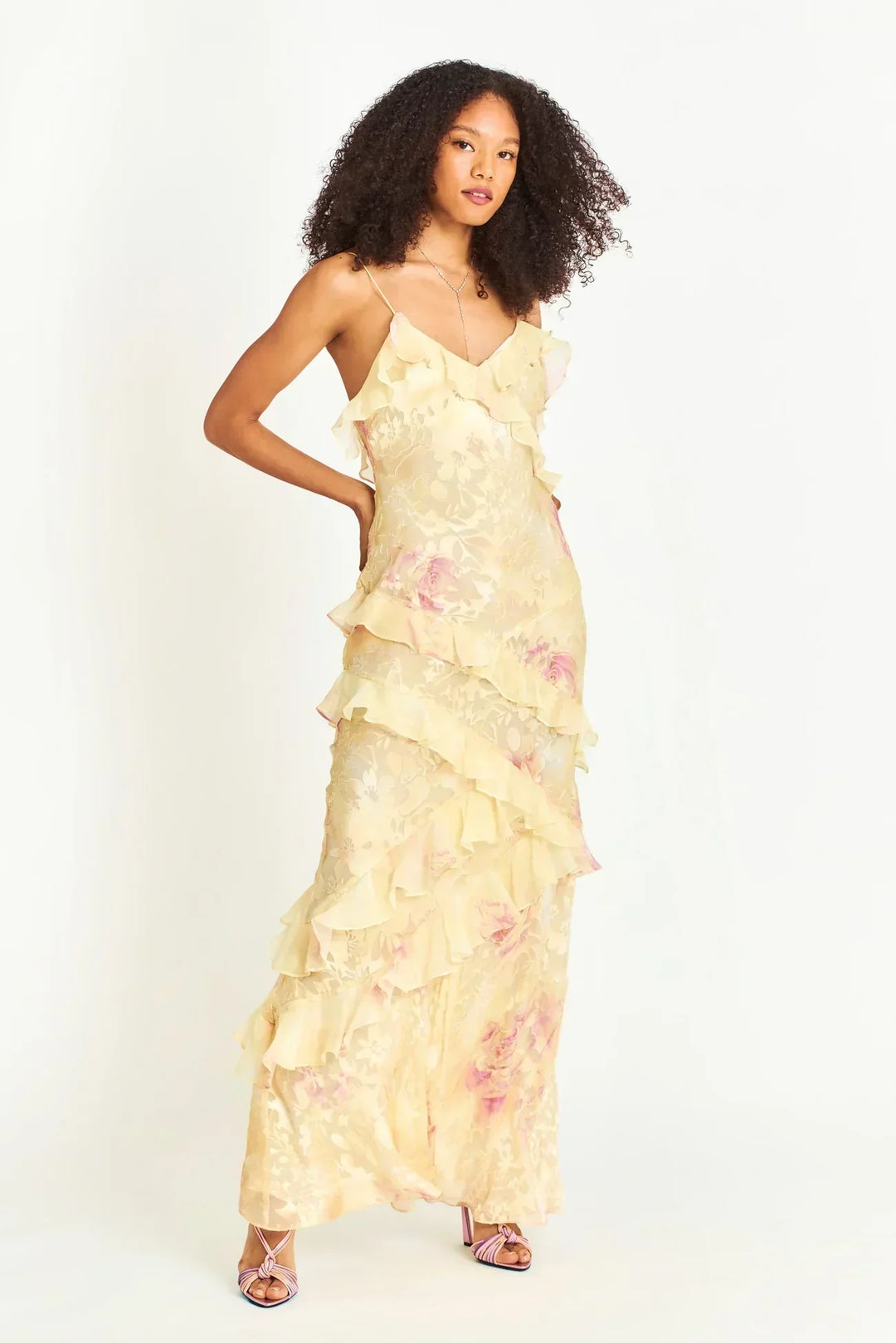 Cassidy | Bezauberndes Rüschenkleid