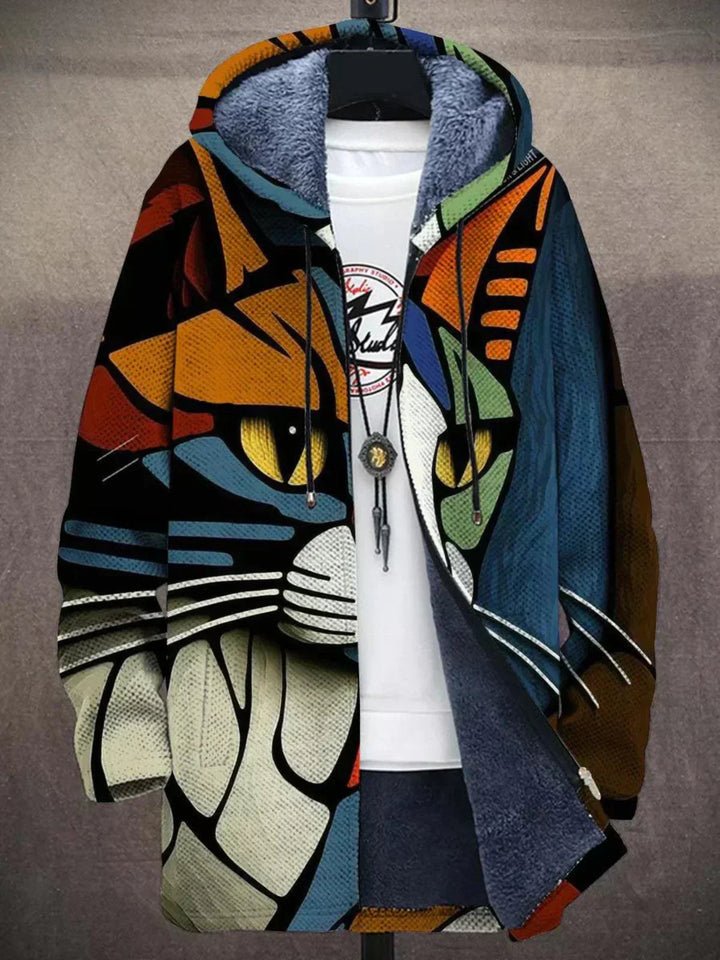 Delilah - Luxuriöser Cardigan mit künstlerischer Inspiration