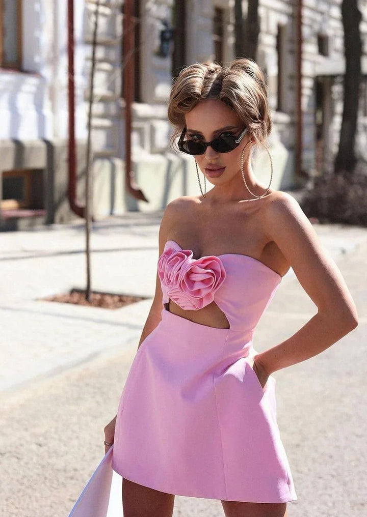Heidi | Geblümtes Minikleid