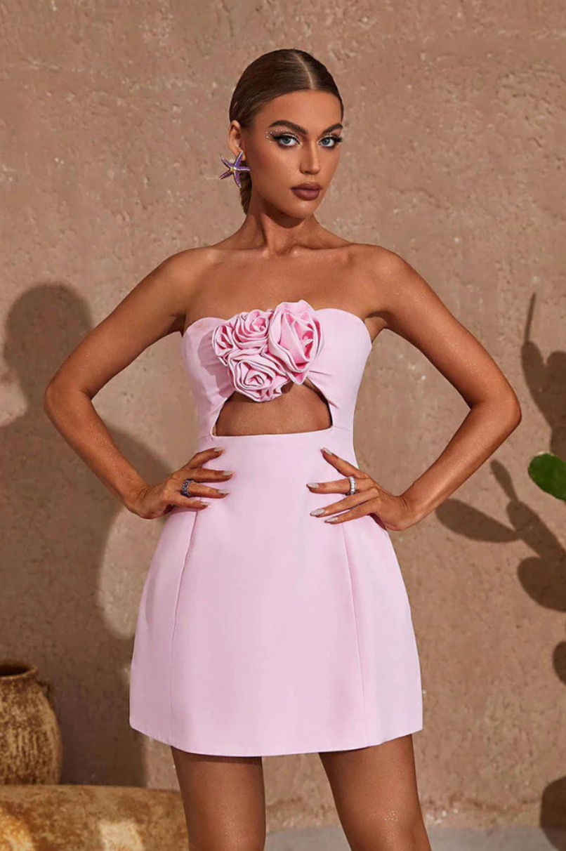 Heidi | Geblümtes Minikleid