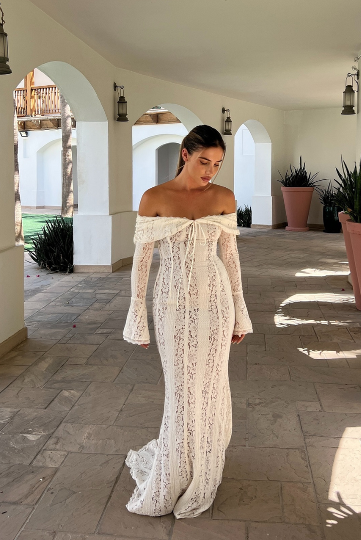 Rosie | Maxikleid aus Spitze