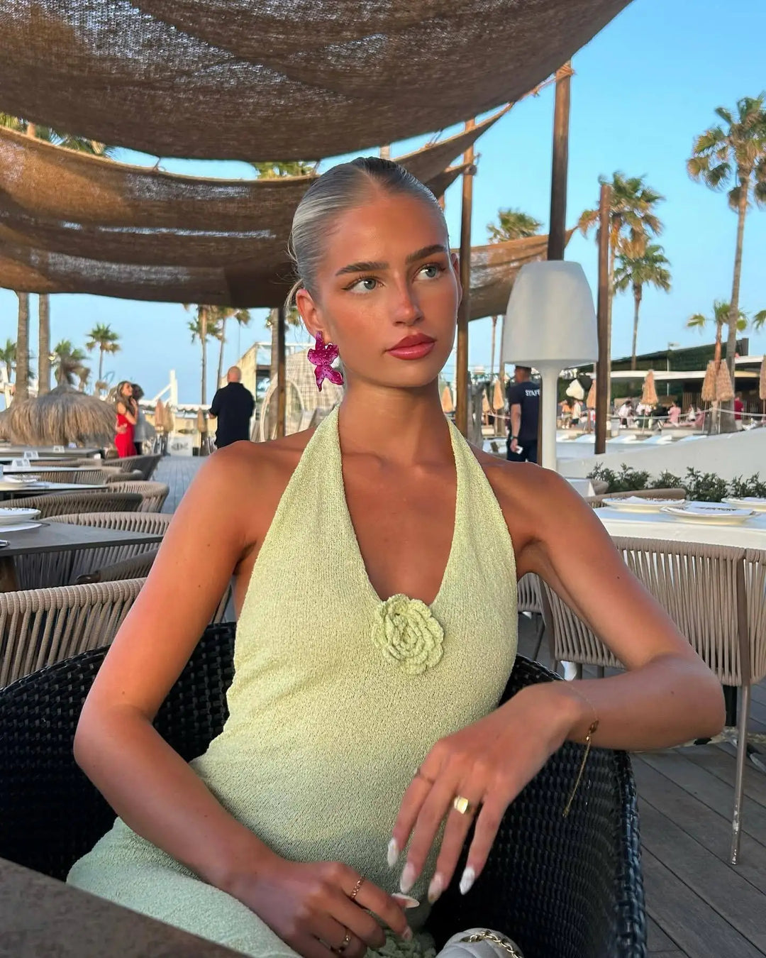 Claire | Ärmelloses Maxikleid