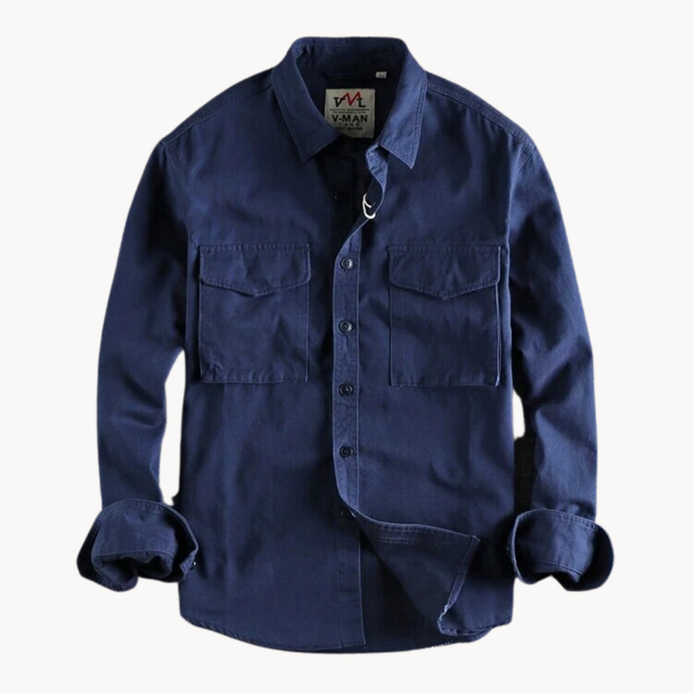 Faelan - Stylish Canvas-Shirt
