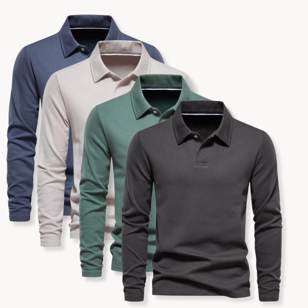 Edmund - Versatile  Lässig Poloshirt