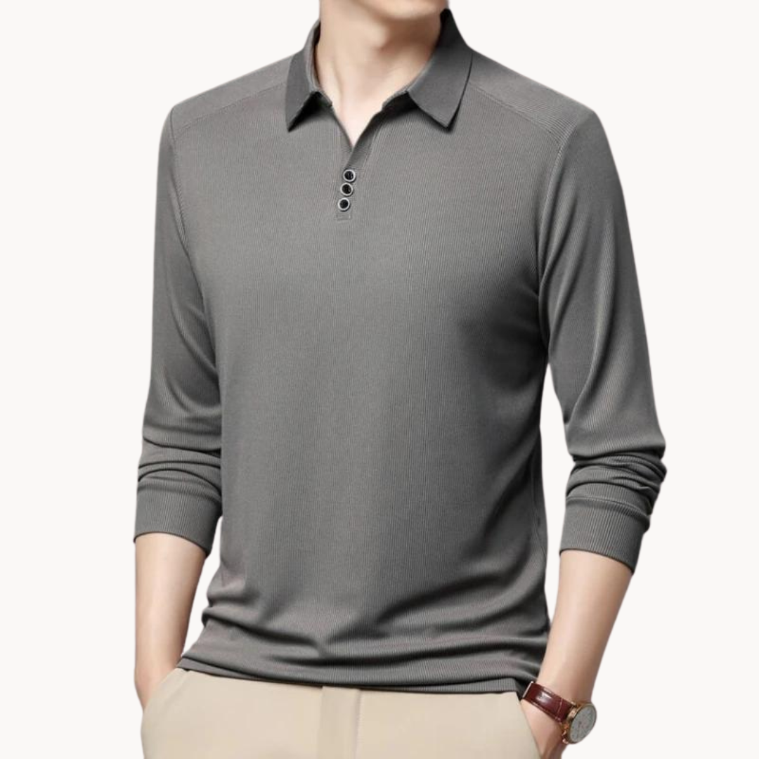 Cody - Versatile Langarm Poloshirt