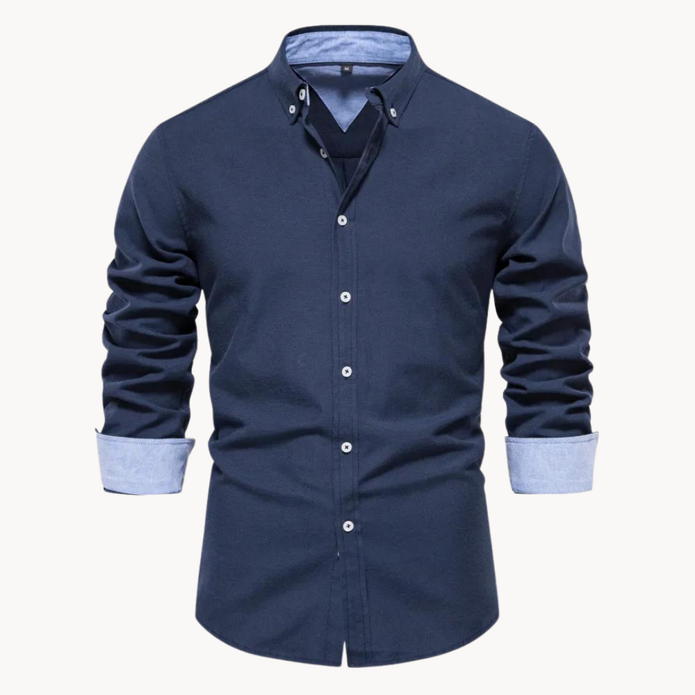 Milo - Langarm Button-Down