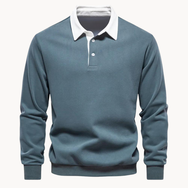 Augustus - Lässiges Craft Polo Sweatshirt