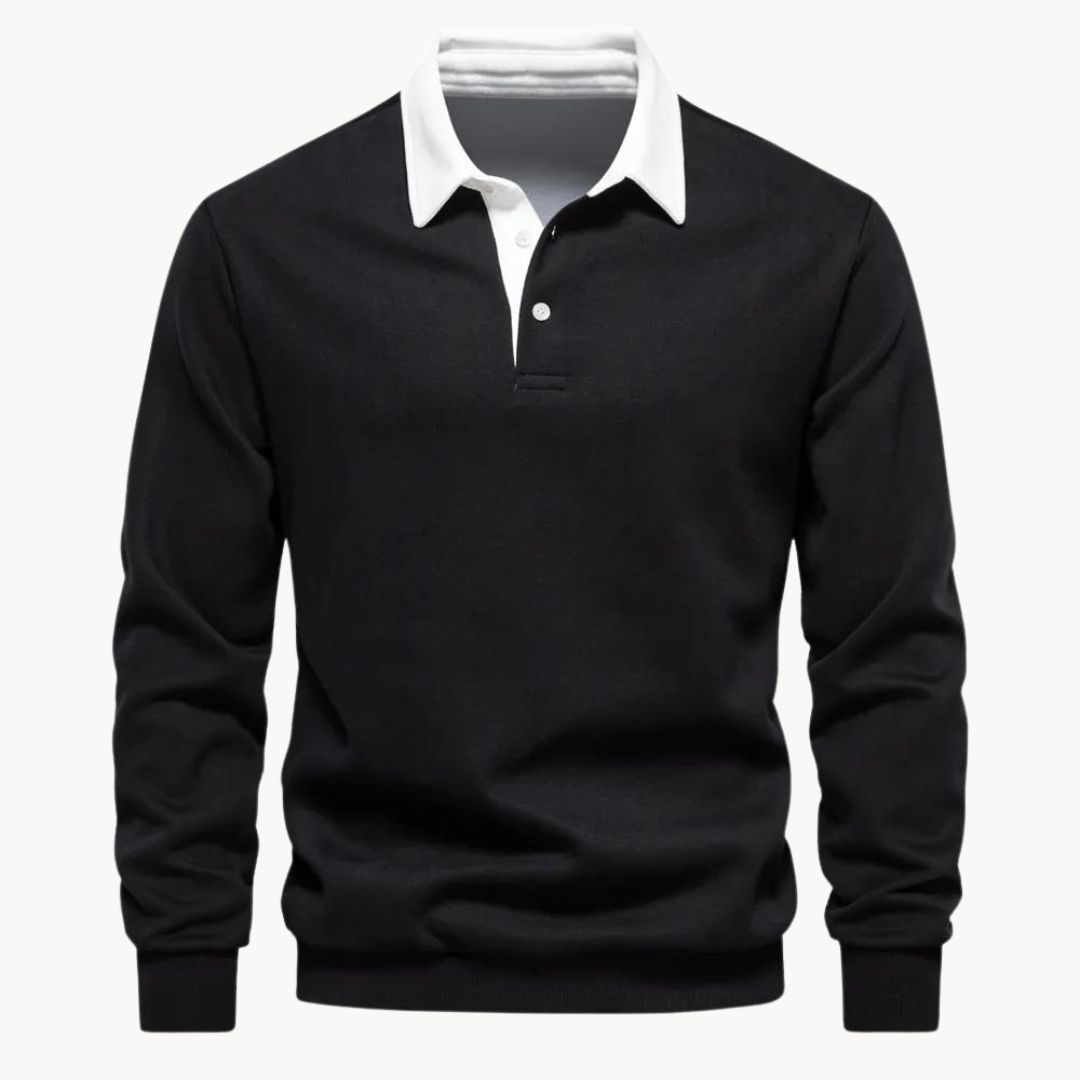 Augustus - Lässiges Craft Polo Sweatshirt