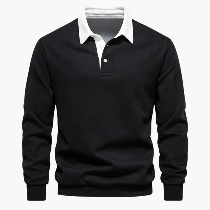 Augustus - Lässiges Craft Polo Sweatshirt