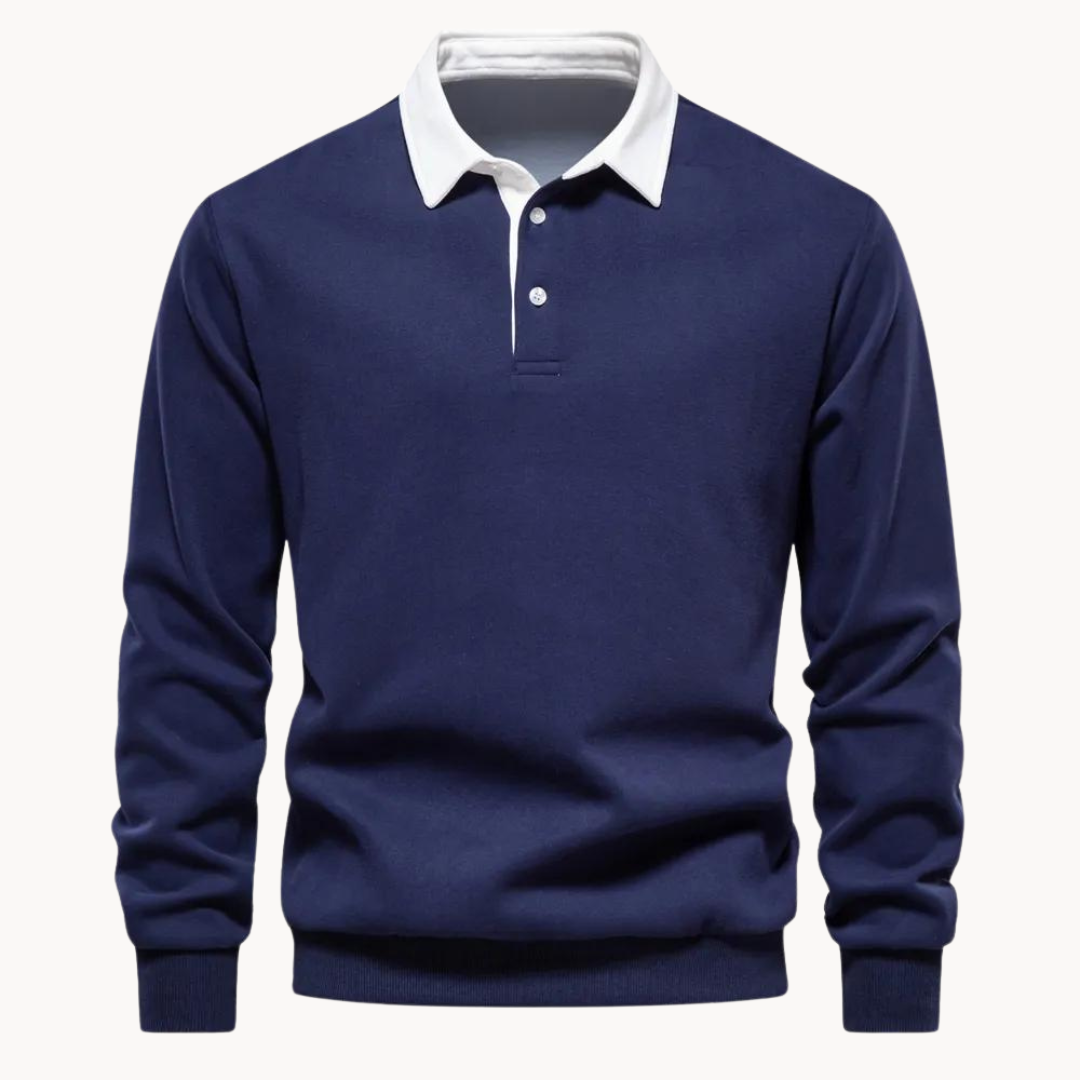 Augustus - Lässiges Craft Polo Sweatshirt