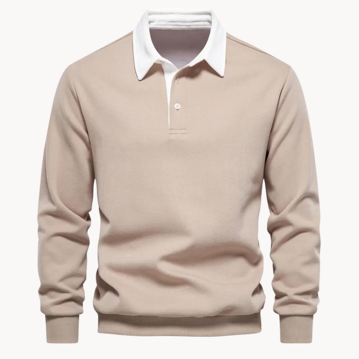 Augustus - Lässiges Craft Polo Sweatshirt
