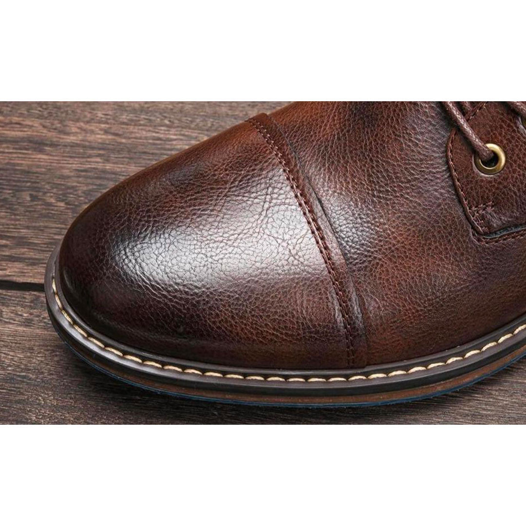Georges™ - Handgefertigte Oxford-Lederstiefel