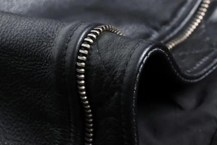 Oslo - Leder Bomberjacke