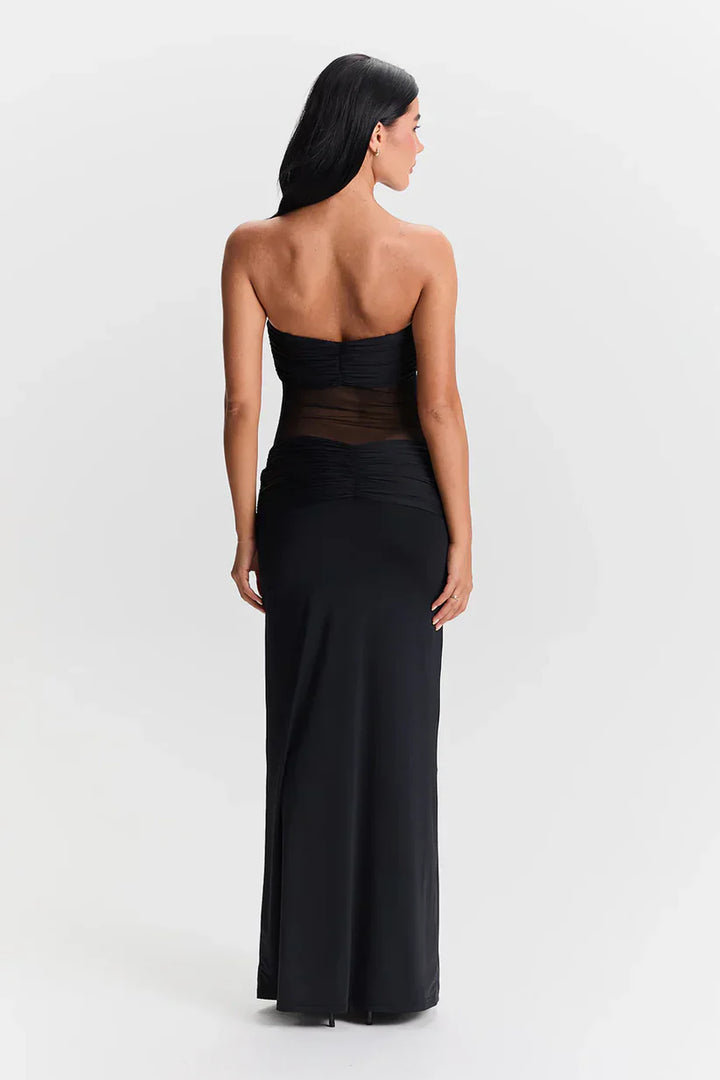 Zola | Maxikleid mit abnehmbaren Trägern