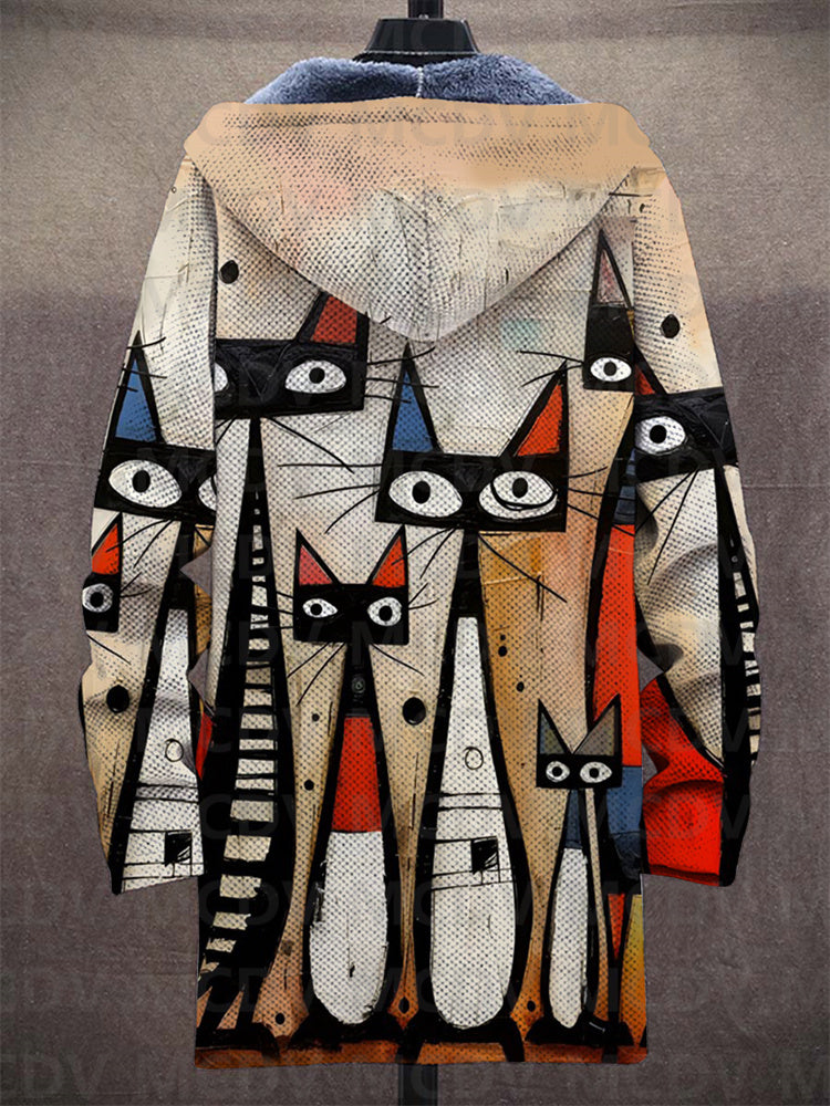 Kiara - Luxuriöser Cardigan mit künstlerischer Inspiration