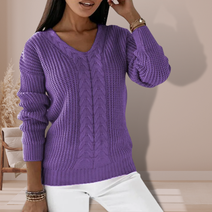 Jess – Luxuriöser Strickpullover