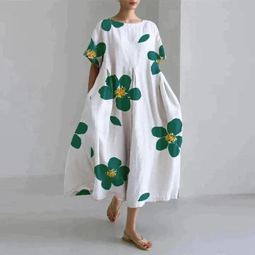Calliope - Elegantes Kleid mit Blumenmuster