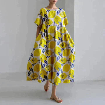 Calliope - Elegantes Kleid mit Blumenmuster