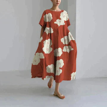 Calliope - Elegantes Kleid mit Blumenmuster
