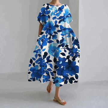 Calliope - Elegantes Kleid mit Blumenmuster