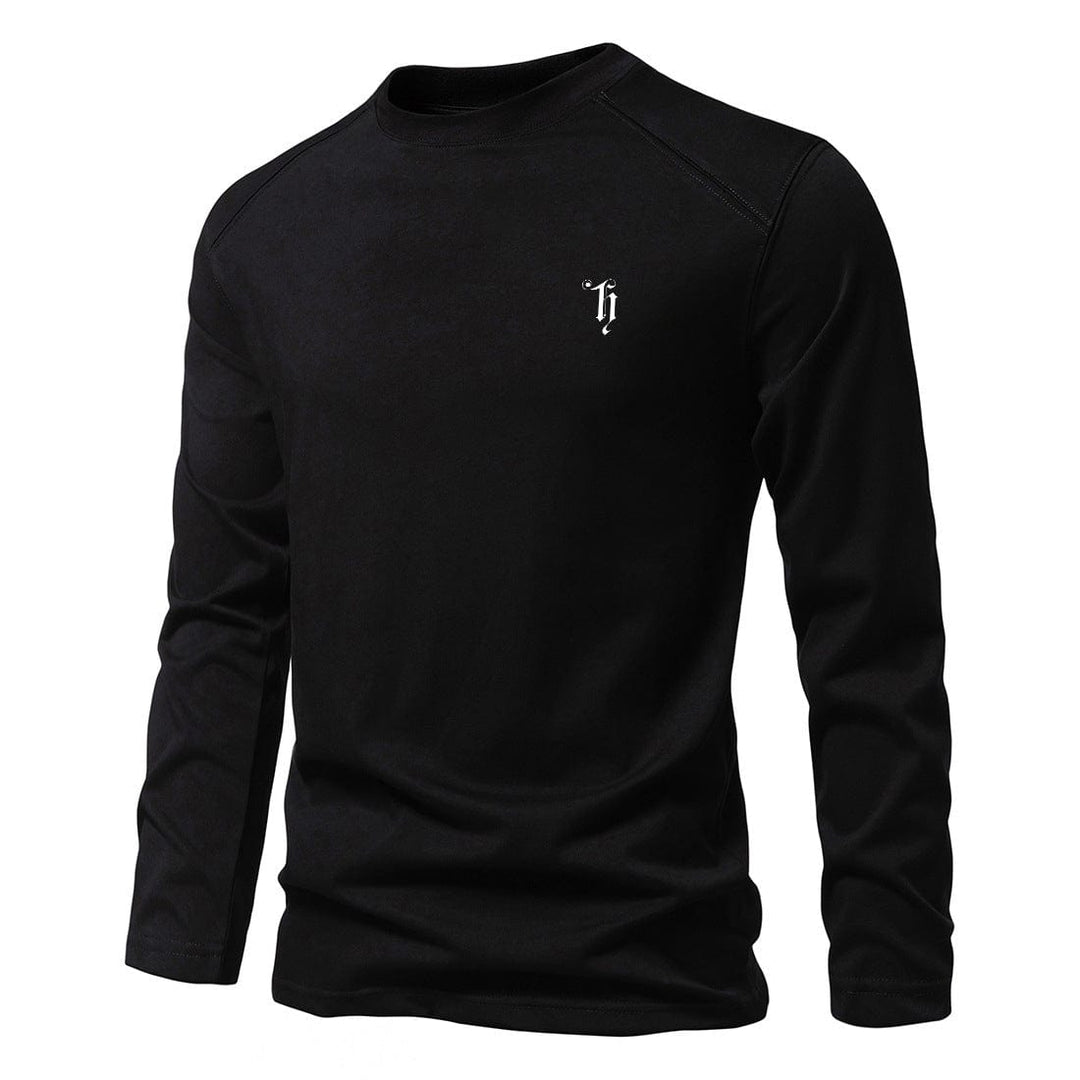 Leo - Crew Neck  Langarm-Shirt