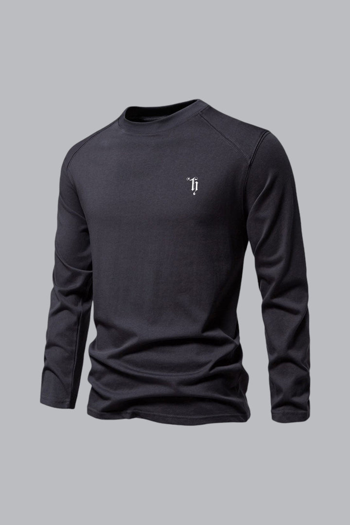 Leo - Crew Neck  Langarm-Shirt