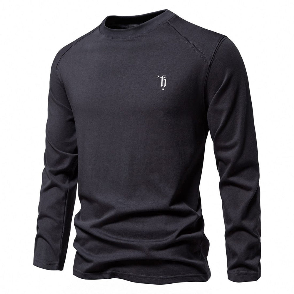 Leo - Crew Neck  Langarm-Shirt