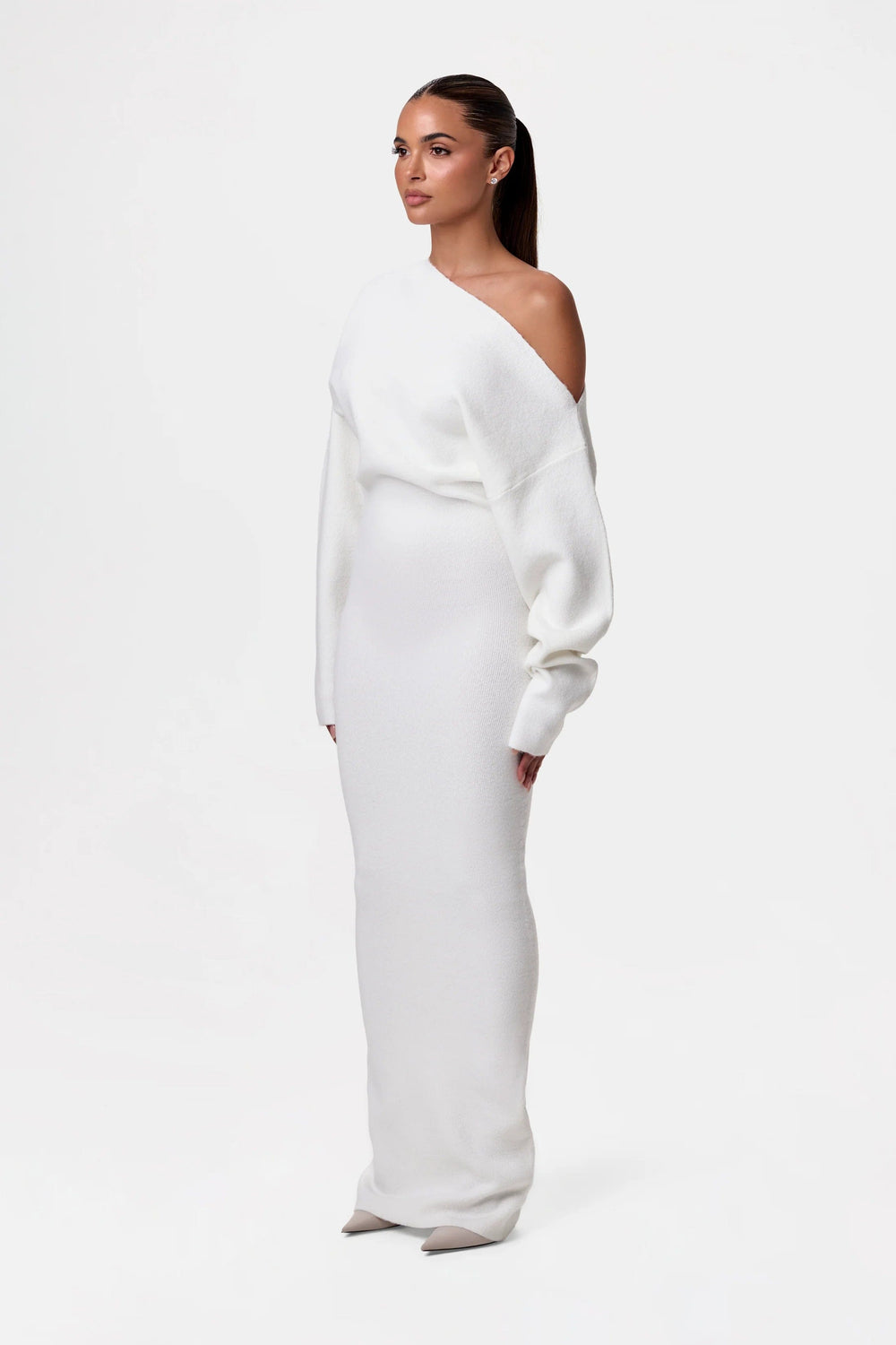 Lulu - Sweaterkleid mit Drop-Shoulder