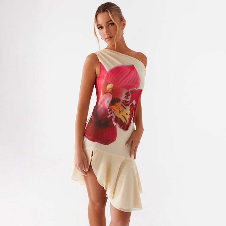 Maren | Minikleid mit Blumenprint