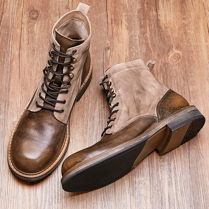 Den - Vintage Leather Stiefel