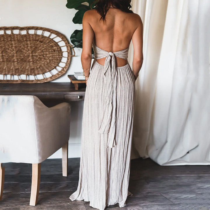 Lenara™ | Sommerliches Hochbundkleid