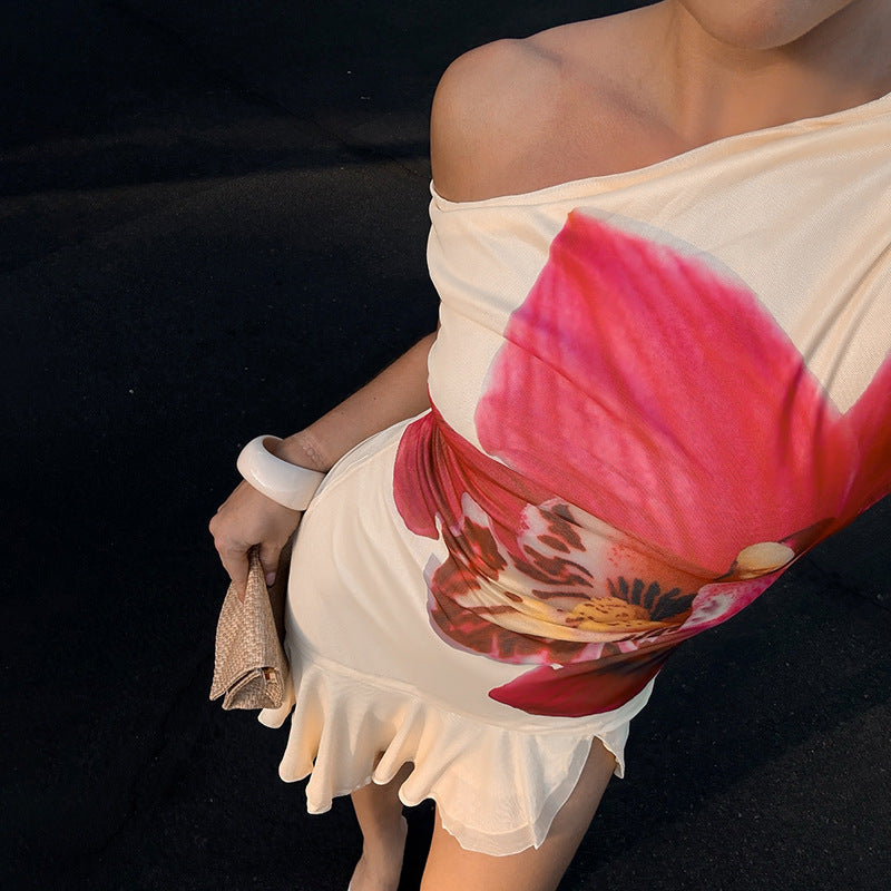 Maren | Minikleid mit Blumenprint