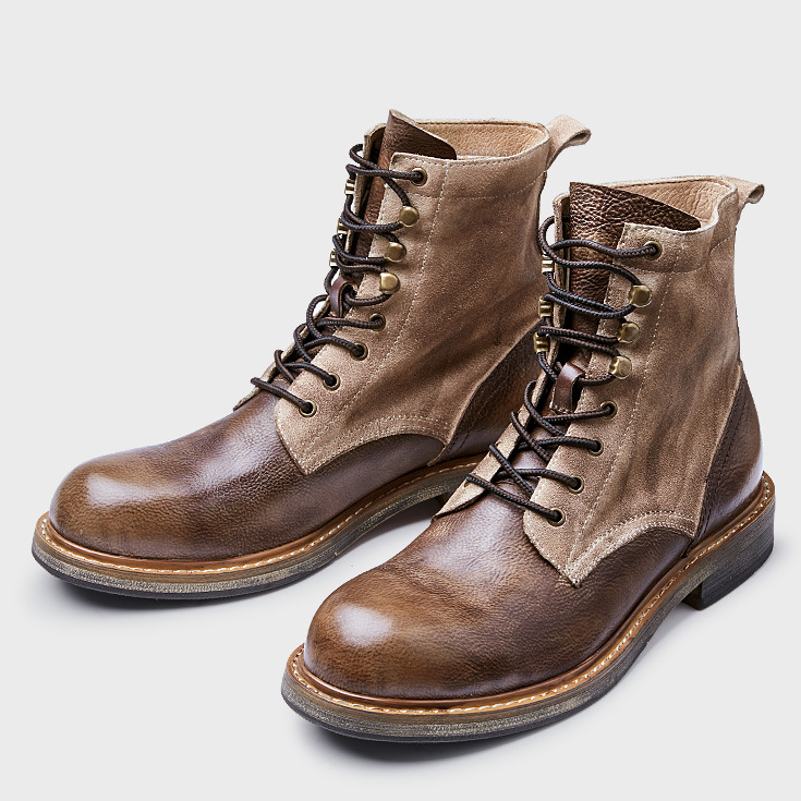 Den - Vintage Leather Stiefel
