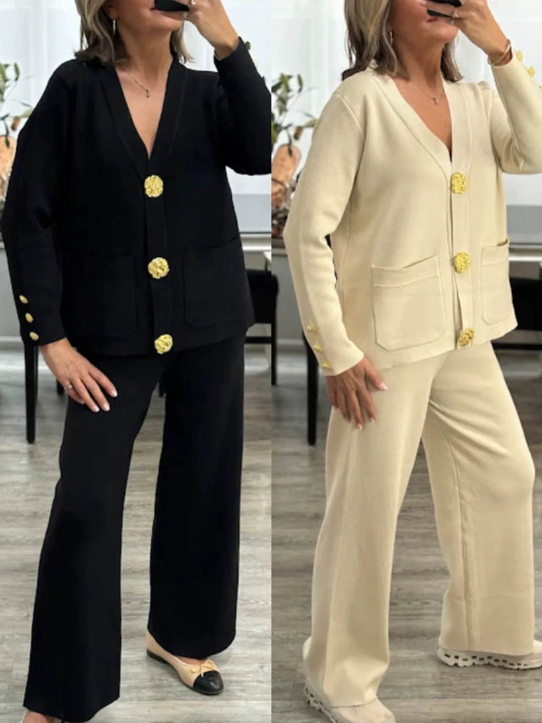 CELESTE - Luxus-Strickset