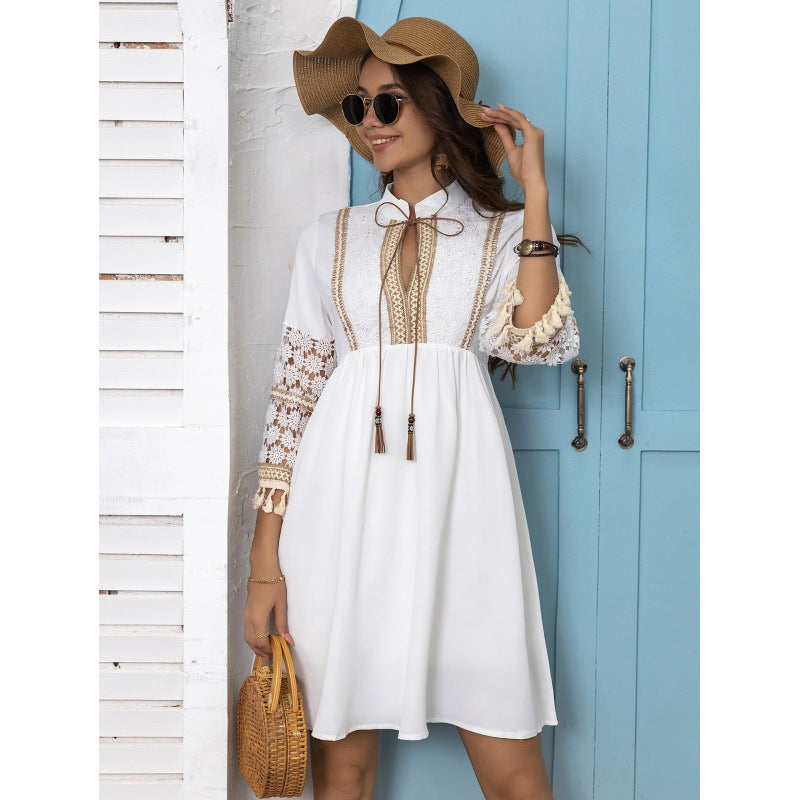 Velissa - Damen Boho Kleid