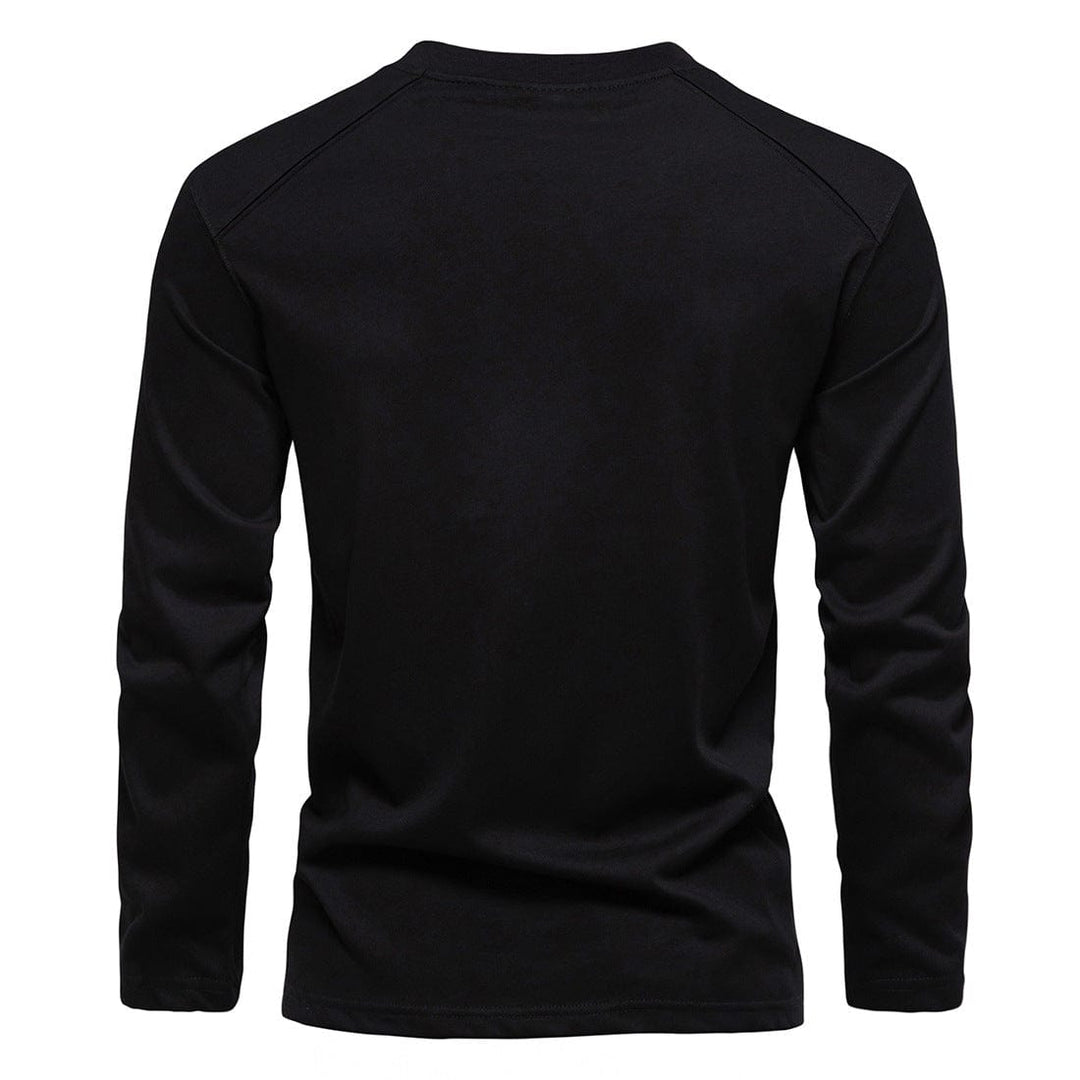 Leo - Crew Neck  Langarm-Shirt