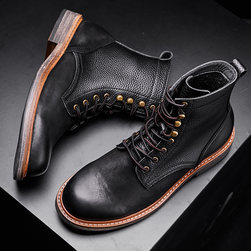 Den - Vintage Leather Stiefel