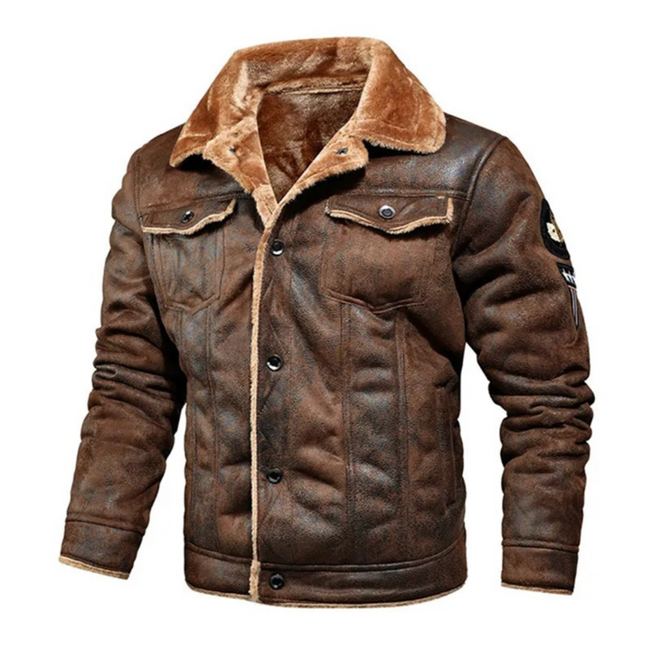 Aksel - Warme Lederjacke