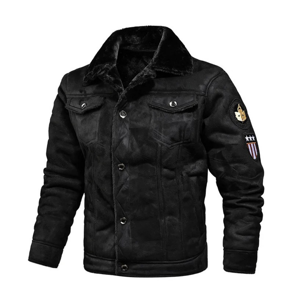 Aksel - Warme Lederjacke
