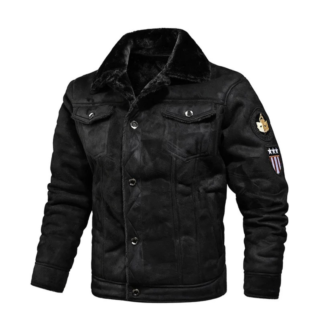 Aksel - Warme Lederjacke