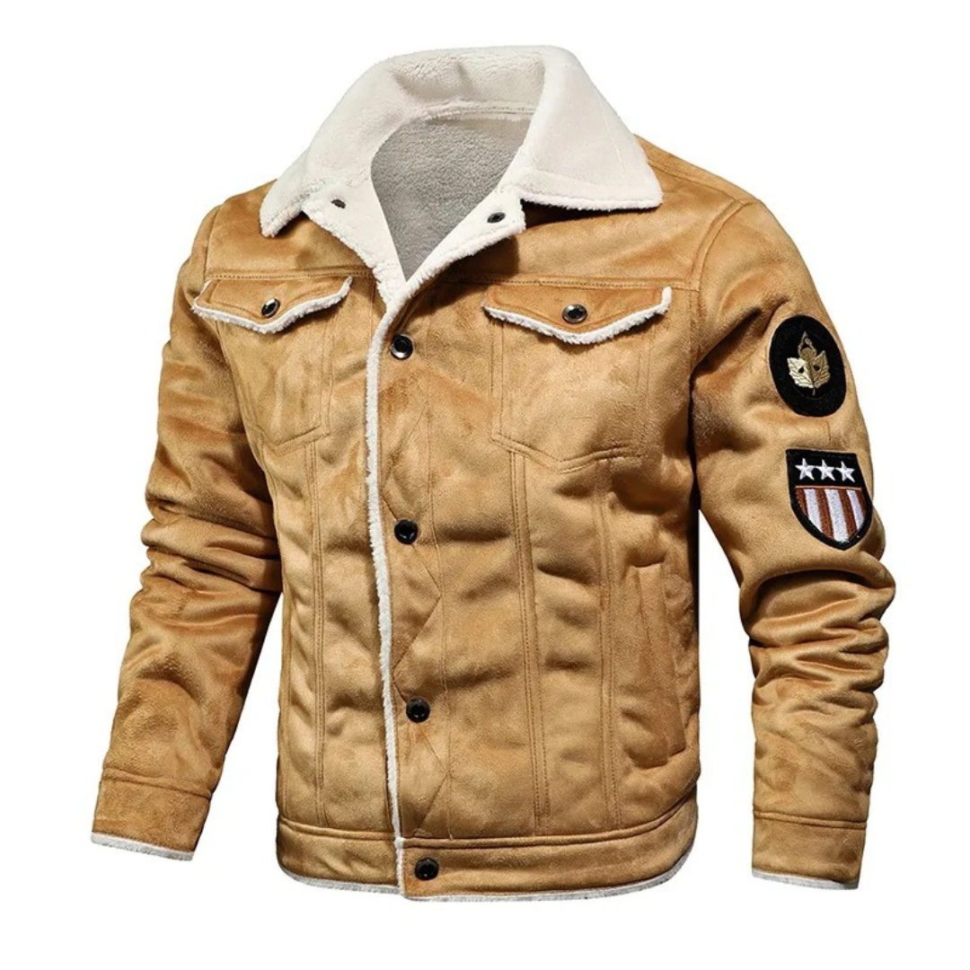 Aksel - Warme Lederjacke