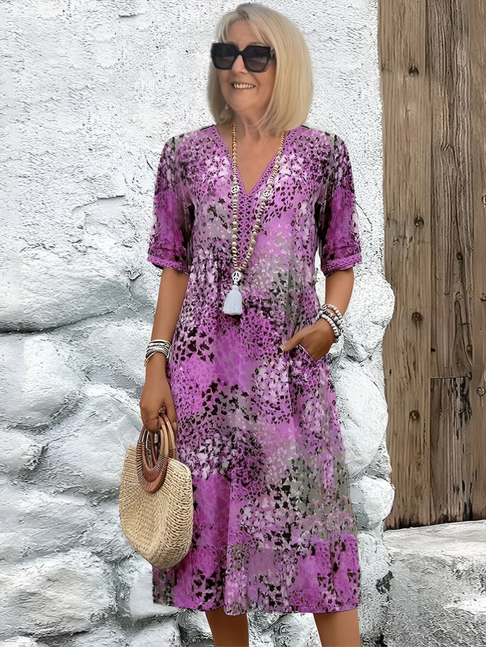 Sanne™ | Lebhaftes Kleid